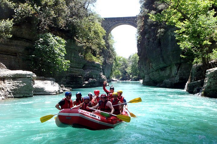 Alanya rafting activity